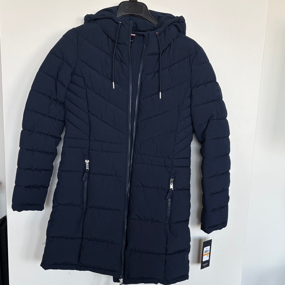 Tommy Hilfiger Walker Packable, Navy, Sz S